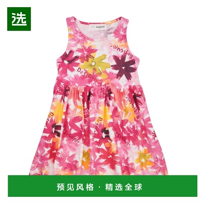 欧洲直邮Desigual  VEST_INGRID 女童装短款连衣裙 23SGVK02-3033