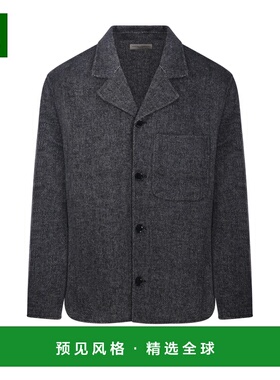 香港直邮OFFICINE GENERALE 男士衬衫 W25MOVS070DARKGREYMIDGREY