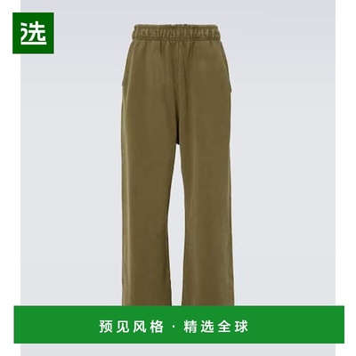 1h可退 香港直邮Entire Studios 男士 全棉质抓绒运动裤