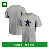 简约时尚 1h可退 舒适透 T恤短袖 圆领上装 美国直邮 Fanatics男士