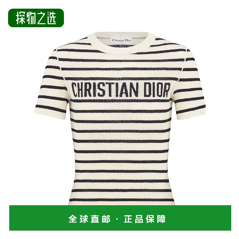 香港直邮Dior Dioriviera 短款短袖毛衣 544S15A7034针织