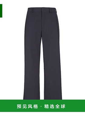 香港直邮Fendi 腰带环休闲裤直筒裤 FB0595ASCB