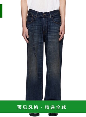 香港直邮Acne Studios 腰带环牛仔裤 C00078直筒裤