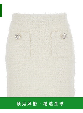 香港直邮Self-Portrait 女士 Embellishments 白色珍珠色系扣高科