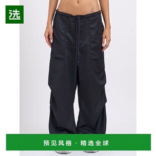 1h可退 香港直邮Entire Studios 女士 BARREN 工装西装料灰色长裤