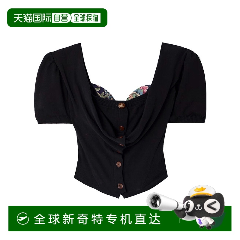 香港直邮Vivienne Westwood 短款开衫 18030063Y003F短袖