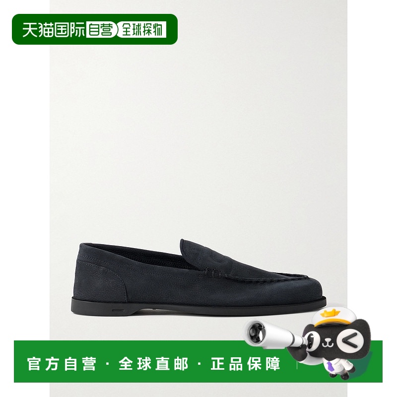 1h可退 香港直邮John Lobb 男士 Pace 绒面革乐福鞋 B0291AL4W