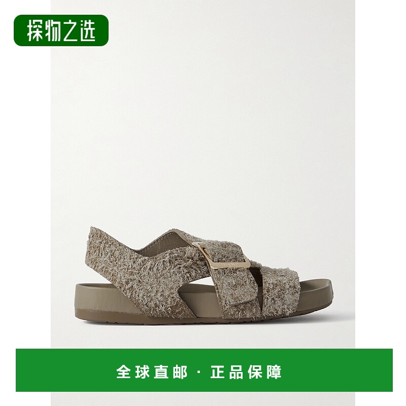 香港直邮LOEWE 罗意威 女士 Ease Buckle露趾凉鞋 L814465X94