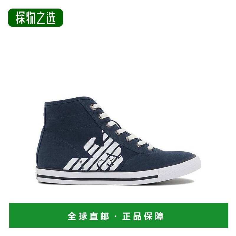香港直邮EA7 Emporio Armani logo高帮休闲运动鞋 2880145P299