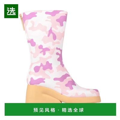 1h可退 【美国直邮】camper 女士 靴子拉链踝靴皮靴正品时尚百搭