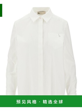 香港直邮Tory Burch 长袖衬衫女装 170947弧形下摆