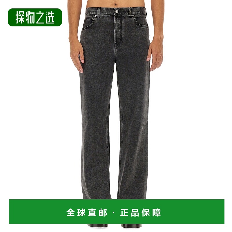 1h可退 欧洲直邮alexander mcqueen 男士 休闲裤牛仔裤直筒裤