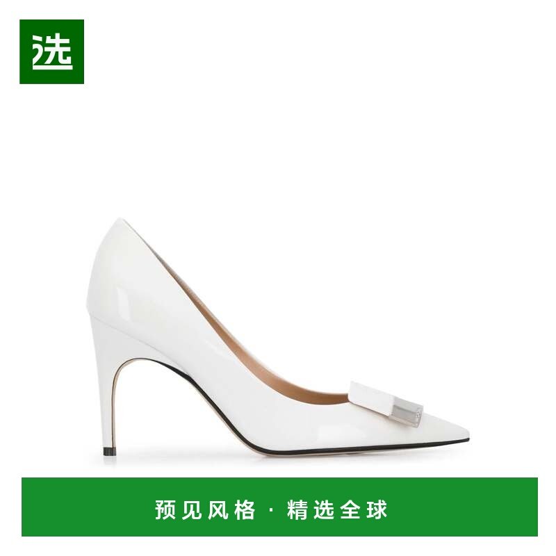 香港直邮SERGIO ROSSI 女士高跟鞋 A78953MVIV011109000WHITE,女鞋,浅口单鞋,淘宝优惠券,粉丝福利购,淘宝优惠卷