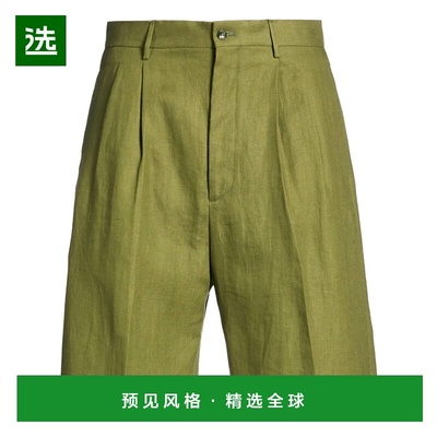 1h可退 香港直邮Tagliatore 男士 短裤 green绿色 舒适时尚