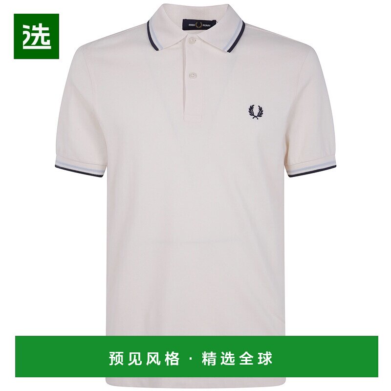 香港直邮FRED PERRY 男士POLO衫 FPM3600P55Z61 AW2025 米白色图片