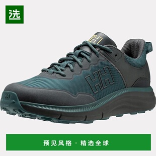 欧洲直邮Helly Hansen 男士青绿色聚酯坎塔布里亚鞋轻便舒适