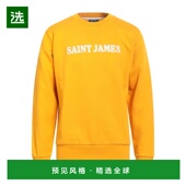 香港直邮Saint yellow黄色 James 1h可退 男士 卫衣 舒适时尚