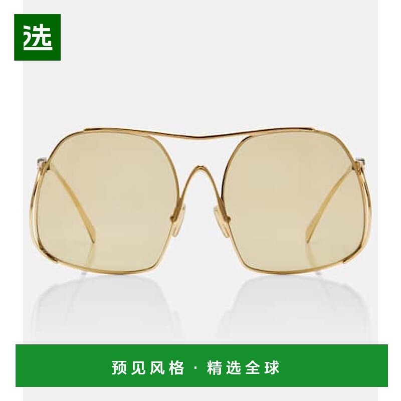 1h可退 香港直邮Miu Miu 缪缪 女士 Miu 渐变色方框太阳眼镜