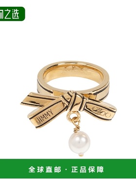 香港直邮Jimmy Choo 蝴蝶结戒指 RIBBONRINGJKI