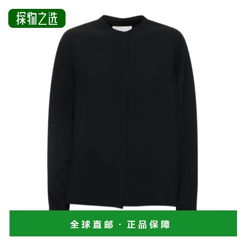 香港直邮Jil Sander 圆领长袖衬衫 78I-5C7019
