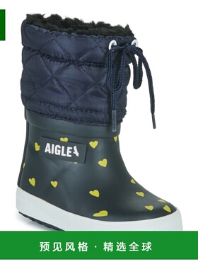 欧洲直邮Aigle 艾高 GIBOULEE PT 2 儿童鞋子雪地靴 NB202-I