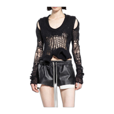 香港直邮Rick Owens 长袖针织衫 RP02D3608KNETMH