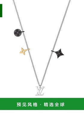 1h可退 欧洲直邮LV/路易威登 字母花卉/海洋灵感设计项链明星同款
