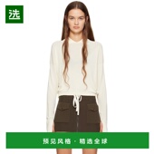 香港直邮AYA Polo MUSE 1h可退 女士 米色抽绳 衫 AMPF2327Butter