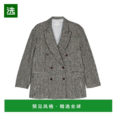 1h可退 香港直邮Alysi 女士 黑色外套 154913A4037NE black黑色