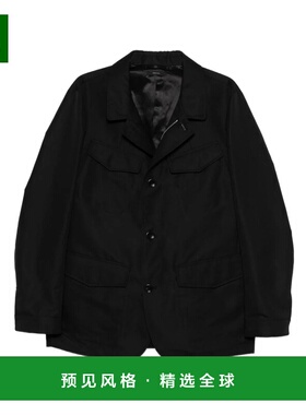 1h可退 香港直邮TOM FORD 男士夹克 OJM028FMC303NAA SS2026 黑色