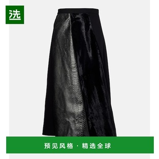 香港直邮Junya 高腰羊毛混纺长款 Watanabe 女士 渡边淳弥 1h可退