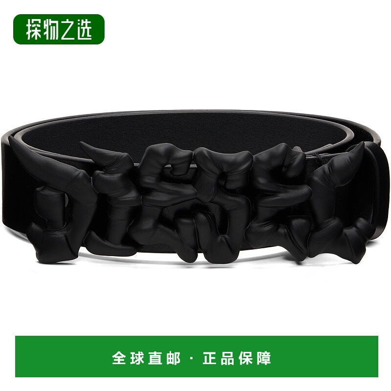 香港直邮Diesel 迪赛 男士 黑色 B-Graffiti 腰带 X10598PR666