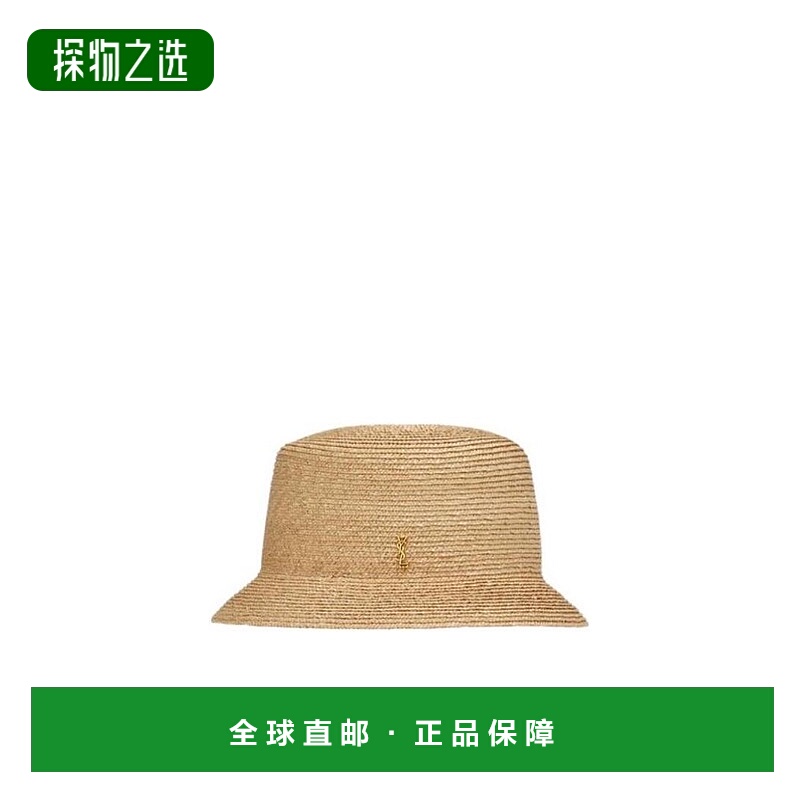 香港直邮Saint Laurent 徽标别针渔夫帽 7030123YG57