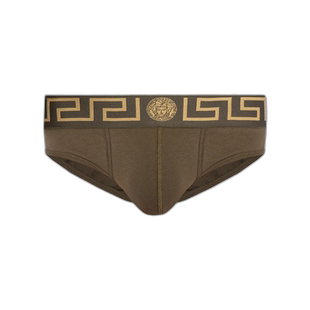 香港直邮Versace 徽标内裤 AU10027A232741三角裤