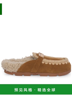 香港直邮MOU 女士拖鞋 FW431000ACOG AW2025 棕色
