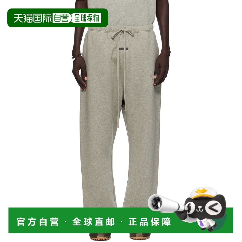 1h可退 香港直邮Essentials 男士 灰色 Relaxed Fleece 运动裤 13