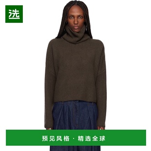 1h可退 香港直邮Arch4 女士 棕色 Delphine 高领毛衣 KNJP2506