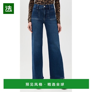 1h可退 香港直邮Frame Denim 女士 Le Modernist 修身居家口袋牛