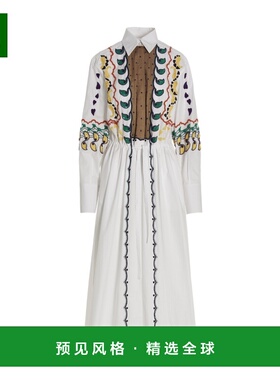 香港直邮VALENTINO 女士半身裙 2B3VA2955A6K81 SS2023 白色