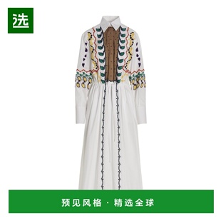 香港直邮VALENTINO 女士半身裙 2B3VA2955A6K81 SS2023 白色