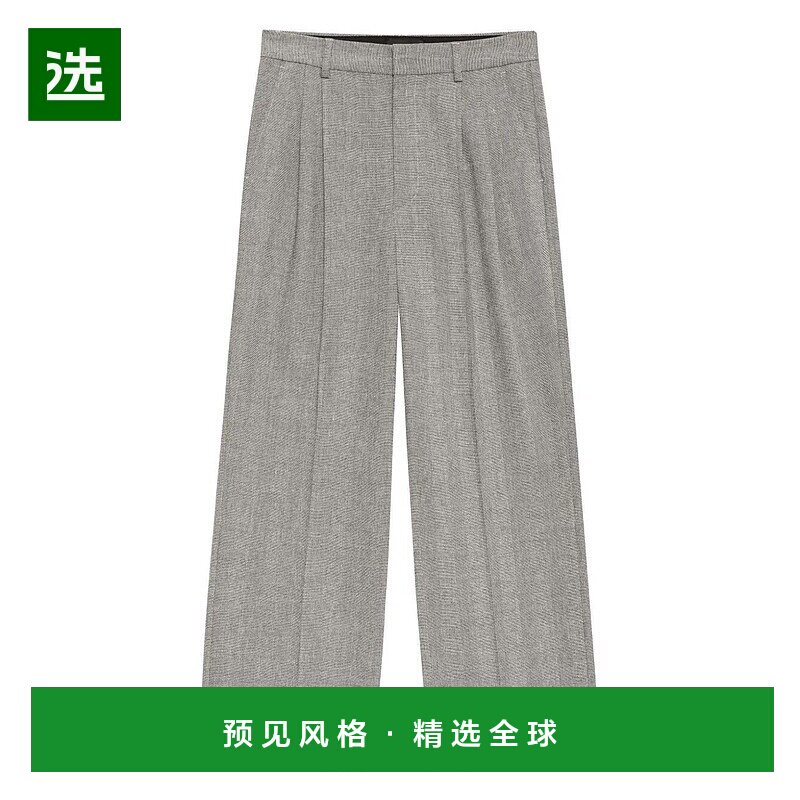 1h可退 香港直邮ANINE BING 女士 中腰 Belen 人字紋長褲 A031121