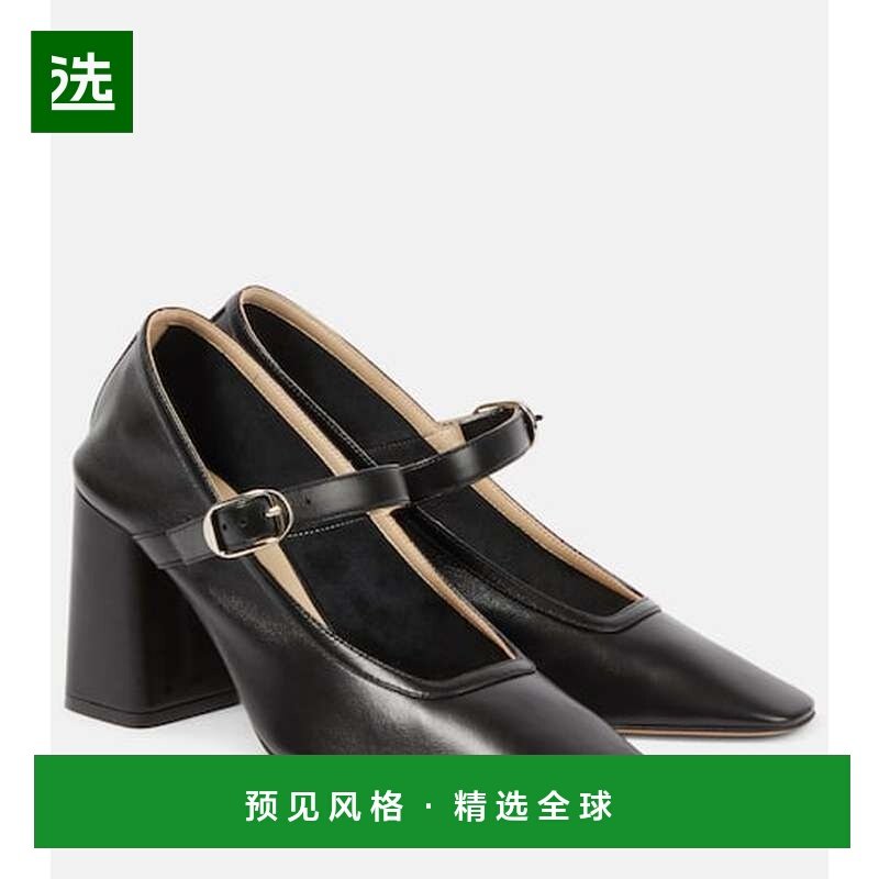 1h可退 香港直邮Le Monde Beryl 女士 皮质玛丽珍浅口鞋,女鞋,浅口单鞋,淘宝优惠券,粉丝福利购,淘宝优惠卷