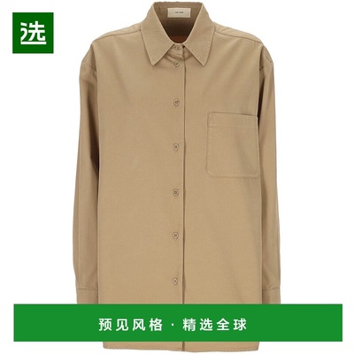 香港直邮The Row 女士 艾菊襯衫 9055W3670 beige米色 舒适时尚