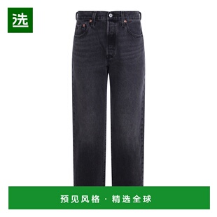 1h可退 香港直邮Levi'S 李维斯 女士 501 黑色牛仔裤 A1959