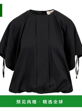 1h可退 香港直邮Semicouture 女士 黑色衬衫 S5SK01Y690 black黑