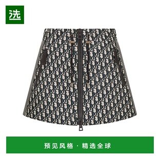 香港直邮Dior 457J27A2968a字裙 拉链迷你半身裙