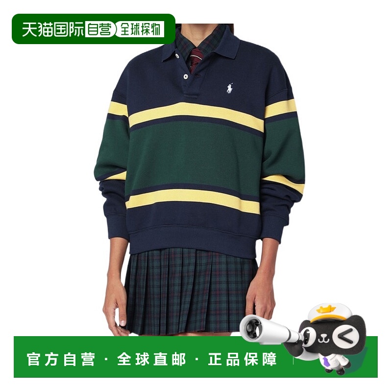 香港直邮Polo Ralph Lauren 条纹长袖 Polo 衫 211971755