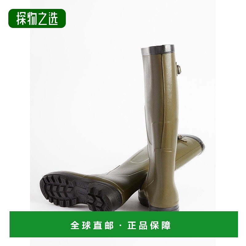 欧洲直邮AIGLE艾高 适合小腿较宽的轻便专业高筒靴靴