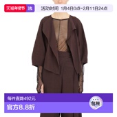 香港直邮CORTANA 女士 ARCO 1h可退 LINO GIACCA 铜氨纤维外套