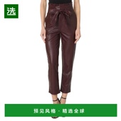 女士休闲裤 1h可退 人造皮革纸袋裤 SLG451 美国直邮 Commando